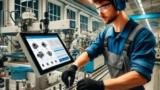 Intelligente Werkerassistenzsysteme: Neben den klassischen Funktionen können sie unter anderem die Wissensvermittlung mit einem KI-Chatbot und den Zugriff auf das Unternehmenswissen für den jeweiligen Mitarbeiter personalisieren. (Bild: OpenAI / KI-generiert)