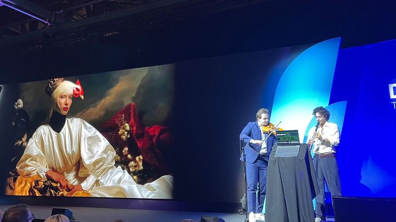 Bilder, gepaart mit guter Musik, sagen mehr als 1000 Worte – und das mit technischer Unterstützung von Dell. (Bild: Vogel IT-Medien GmbH)