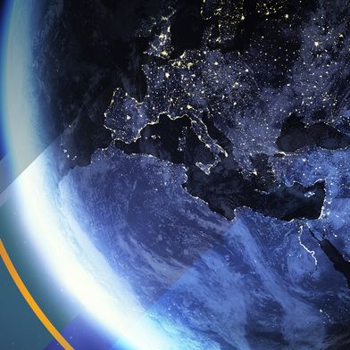 ESA’s long-term vision for 2040: sustainable exploration, autonomous access to space, and digital Earth observation form the cornerstones of Europe’s future space strategy. (Source: European Space Agency, “ESA Strategy 2040 – In Focus”, 2025)