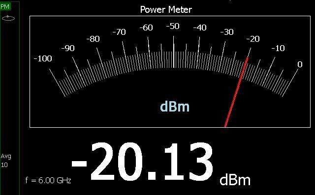 Bild 2b: einem Leistungsmesser.  (Keysight Technologies)
