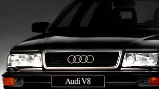 Silber-Jubiläum: Die Oberklasse-Limousine Audi V8 wurde 1988 erstmals aufgelegt. (Foto: Audi)