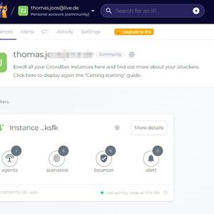 Mit Szenarions kann CrowdSec auch Sicherheitslücken wie bei Log4j erkennen und Netzwerke absichern.(Bild:  Joos)