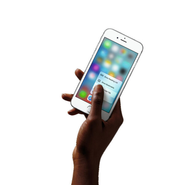 Das iPhone 6s hat ein 4,7 Zoll großes Retina-HD-Display mit einer Auflösung von 1.334 x 750 Pixel. (Bild: Apple)