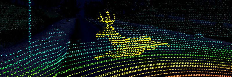 Mit Hilfe von LIDAR-Systemen sollen autonom fahrende Fahrzeuge ihre Umgebung sicher erkennen. Eine wichtige Rolle dabei spielen auch Sensoren. Mit Hilfe von LIDAR-Systemen sollen autonom fahrende Fahrzeuge ihre Umgebung sicher erkennen. Eine wichtige Rolle dabei spielen auch Sensoren.