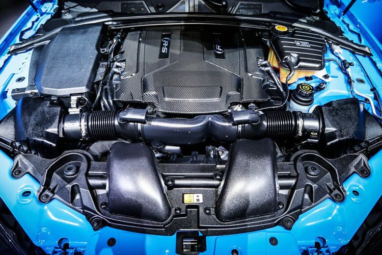 Die Leistung des 5,0-Liter-V8 haben die Briten im Vergleich zum bereits sportlichen Jaguar XFR um weitere 40 PS auf 550 Pferdestärken angehoben. (Foto: Jaguar)