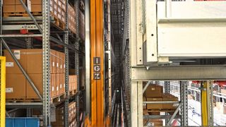 Das Automatiklager hält Kapazitäten für rund 1.400 Paletten bereit. (Bild: IGZ)