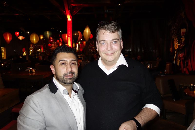 CooleJungs aus Hamburg, Siamak Dalai und Andreas Graul, LCD media. (Bild: IT-BUSINESS)