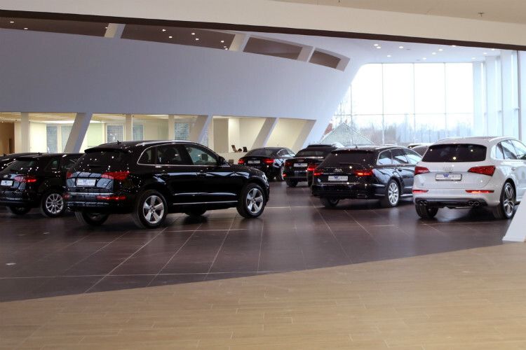 Im neuen Terminal arbeiten künftig 140 Mitarbeiter. Auto Wichert vergrößerte die Audi-Belegschaft im Zuge des Neubauprojekts um 30 Beschäftigte. (Foto: Auto Wichert)
