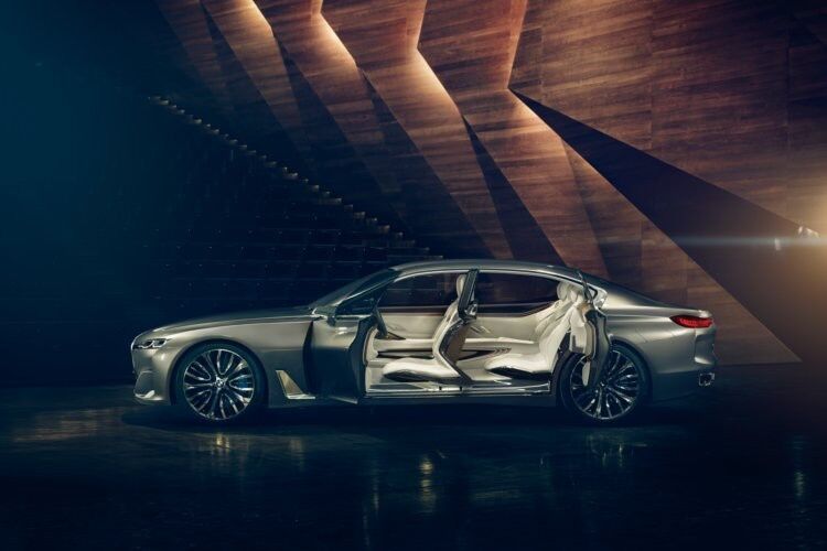 BMW zeigt mit der „Vision Future Luxury“ in China seine Vorstellung einer Oberklasselimousine. (Foto: BMW)