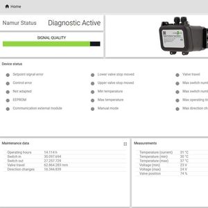 Dashboard: Die neue IIoT-Plattform ist sofort einsatzfähig, bietet globalen Zugriff, einen guten Überblick über die Daten und kann auch von Anlagenbetreibern ohne eigene Cloudplattform genutzt werden.(Bild:  Schubert & Salzer)