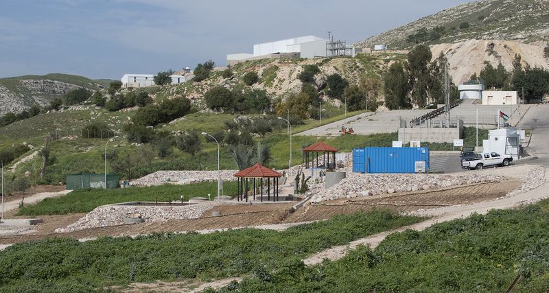 Demonstrationsanlage zur dezentralen Abwasseraufbereitung in Fuheis bei Amman in Jordanien. (Bild: André Künzelmann/UFZ)