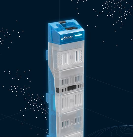 (Cross MT ist ein Messtechnik-Modul für die Sammelschiene. Bild: Wöhner)