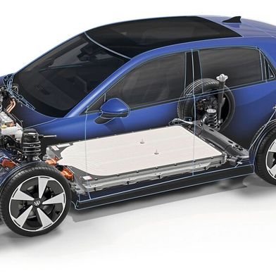 Fast wie beim Wechsel vom Käfer zum Golf: Beim neuen MEB Plus stellt VW vom Heck- zum Frontantrieb um. Und es gibt noch mehr Änderungen. (Bild: Volkswagen AG)