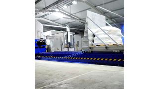 MIt der neuen Prüftechnik lassen sich horizontale Transportbelastungen praxisgetreu simulieren ... (Bild: Duo Plast)