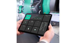 Mobile applications of the Arburg ALS host computer system provide direct and clear access to indicators such as machine, order and quality data. (Source: Arburg)