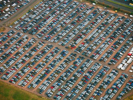 Auf Halde! Die deutschen Automobilbauer könnten mehr absetzen, doch das klappt nicht wirklich gut, wie das Statistische Bundesamt sagt. Lesen Sie hier, wie es der Autobranche im Lande derzeit geht ...(Bild:  D. Vogelsang)