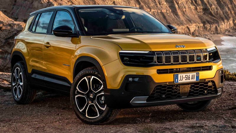 Mit dem Avenger bringt Jeep 2023 seinen ersten Stromer auf den Markt. (Bild: Jeep)