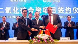 Evonik Industries und das chinesische Unternehmen Wynca haben sich auf die Gründung eines Joint Ventures geeinigt.  (Evonik)