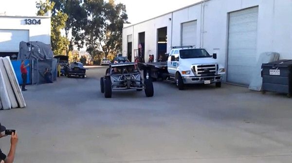 Erste Tests des EV 1 (Bildquelle: SRD)