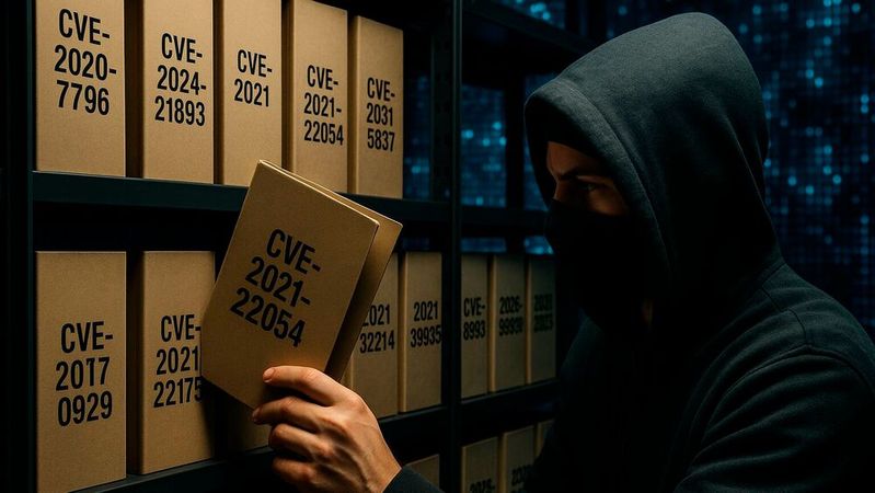 Ältere Sicherheitslücken sind für Hacker besonders interessant, da sie häufig in vielen Organisationen ungesichert bleiben, was die Wahrscheinlichkeit ihrer Ausnutzung erhöht. DIes führt zu oftmals sehr hohen EPSS-Scores.(Bild:  Dall-E / Vogel IT-Medien GmbH / KI-generiert)