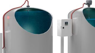 Mit einem Kombisensor bestehend aus einem Schwimmerschalter und Füllstandsmessumformer kann ein eventueller Wassereinbruch in einem Dieseltank detektiert werden.  (Bild: Jumo)