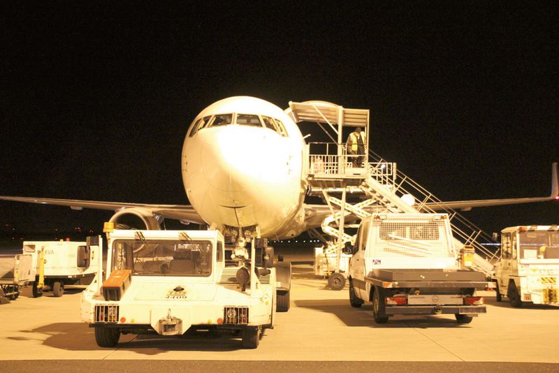 Insgesamt 37 Mal starten und landen UPS-Flugzeuge mit Fracht an Bord jede Nacht in Köln-Bonn. (Bild: Sonnenberg)