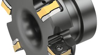 Der Coromill MF80 von Sandvik Coromant ist selber ein Leichtgewicht und wurde für das Fräsen von ISO-K- und ISO-P-Werkstoffen in der Automobilindustrie entwickelt.  (Bild: Sandvik Coromant)