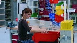 Montagearbeitsplatz-System RK Easywork. (Archiv: Vogel Business Media)