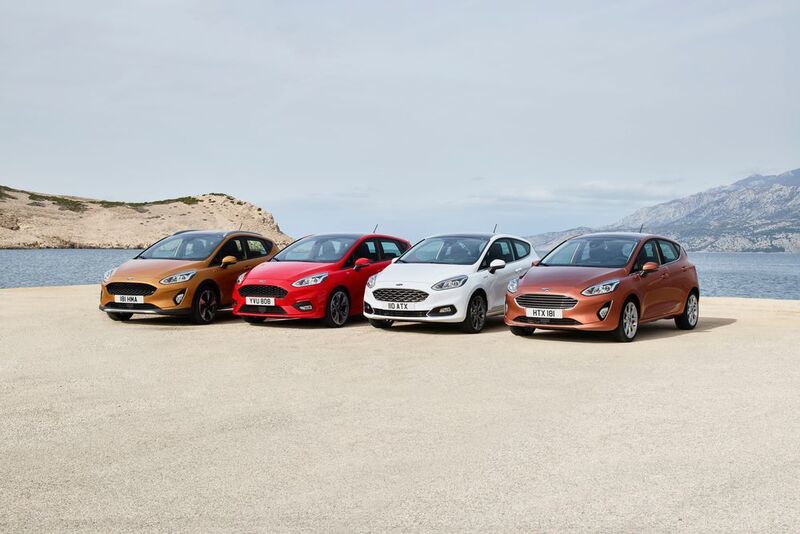Jede Fiesta-Variante hat eigenständige Designelemente. (Ford)