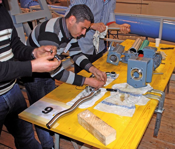 Also, individual courses are offered. For example, in February 2011 a course tailored for 20 participants of the Libyan water and sewage works was held in Germany, lasting over four weeks. The language was English and Arabic.  (Picture: Pump Engineer)