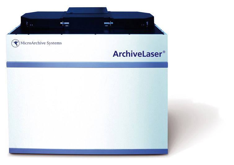 Der Laserbelichter als marktreifes Produkt.  (Foto: MicroArchive Systems)