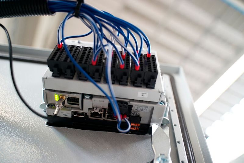 Die enorme Vielfalt an Schnittstellen steigert die Flexibilität beim Einsatz des HMI/PLC TX700. (Bild: Turck)