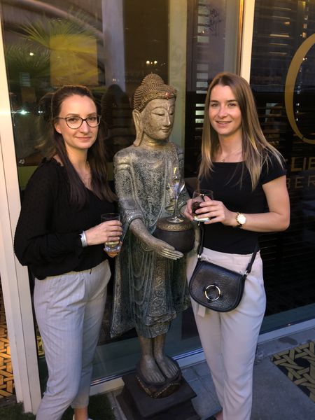 (l.) Nadine Zerr, Notebooksbilliger.de, und Carolin Meiner, Versicherung, ruhen in sich. (Bild: IT-BUSINESS)