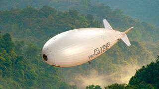 Das Schwerlast-LuftschiffLCA60T: Ultrakondensatoren versorgen seinen Hybridantrieb mit Strom. (Bild: Skeleton)