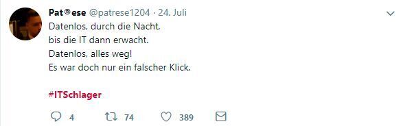 Auch der Hit von Helene Fischer fällt dem Hashtag zum Opfer. (Twitter)