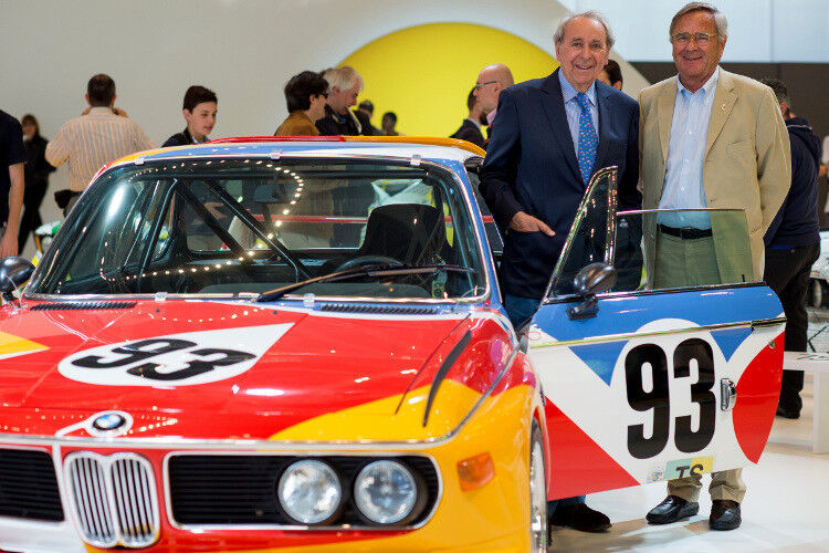 Der Rennfahrer und Kunstliebhaber Herve Poulain gab den Ausschlag für die Art Cars Geschichte. (Foto: BMW)