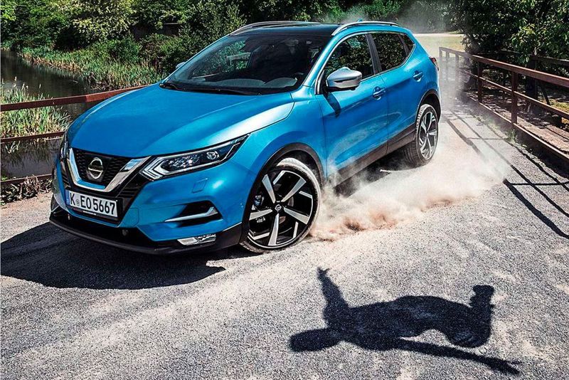 Platz 5: Nissan Quashqai mit 377.215 verkauften Einheiten. In Nordamerika unter der Bezeichnung „Rogue Sport“ erhältlich. (Nissan)