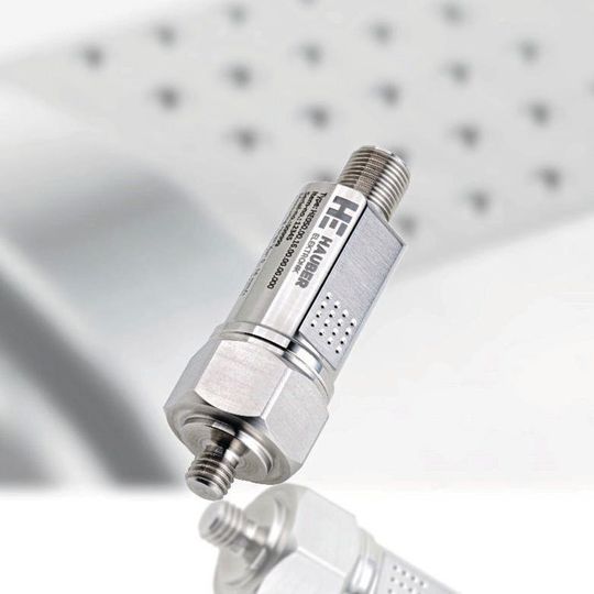 Schwingungssensor HE050 mit IO-Link(Bild:  Hauber Elektronik)