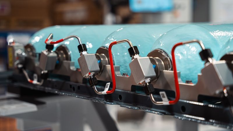 BMW has developed a new refueling system for the iX5 Hydrogen.(Image: BMW)