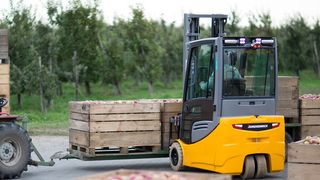 Landwirtschaftliche Betriebe profitieren künftig von der Kooperation zwischen Jungheinrich und dem Maschinenring. (Jungheinrich)