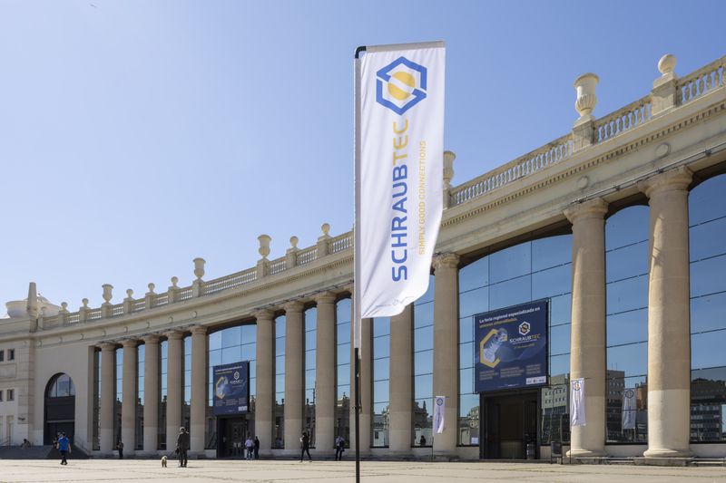 Die Regionalmesse Schraubtec findet hier zum ersten Mal in der Fira Barcelona (Montjuïc) statt. (Bild: Xavier Vila)
