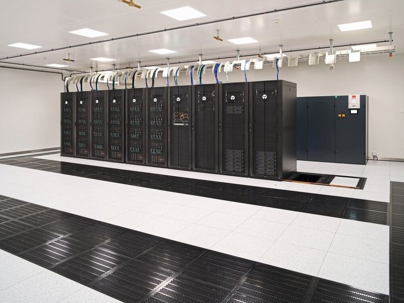 Phoeniqs’ AI supercomputer in Uptown Basel in Arlesheim (BL): With 192 Nvidia H100 GPUs currently in operation, the infrastructure ranks among the most powerful commercially available AI systems in Switzerland. (Image:Phoeniqs)