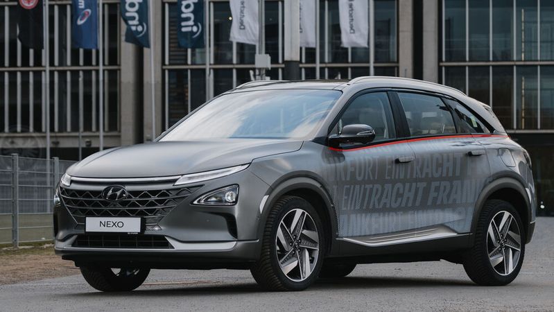 Glaubt man der Prognose von BP, werden sich Modelle wie der Hyundai Nexo nicht durchsetzten können.(Bild:  Hyundai)