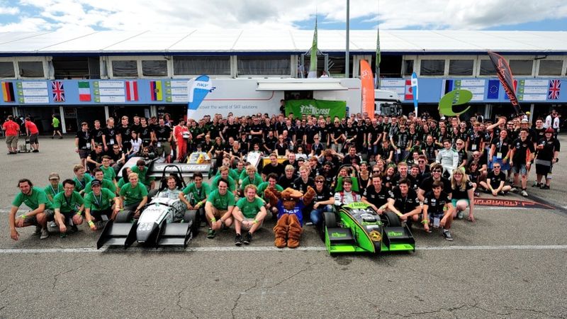 3.000 Studenten, 115 Teams: Die Formula Student Germany 2013 war das bisher größte Formula-Student-Event weltweit. (Bild: SKF)