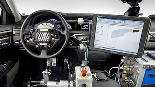 Autonomes Fahren – hier ein Mercedes-Versuchsträger – war einer der Schwerpunkte der ELIV-Tagung in Baden-Baden. (Foto: Mercedes-Benz)