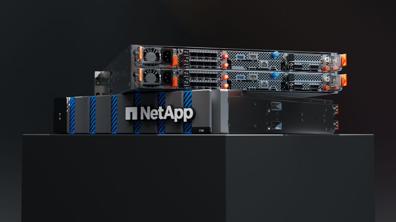 Das Speichersystem NetApp EF50 unterstützt den Betrieb von leistungsintensiven Workloads wie KI, HPC und Datenbanken.(Bild:  NetApp)