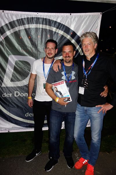 Das Rieberg Team freut sich auf eine unvergessene Nacht mit Freunden. (Bild: IT-BUSINESS)