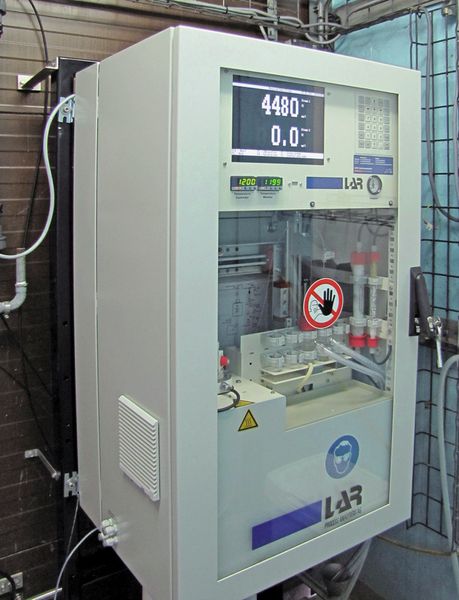 Zweistrom QuickTOC-Analysator (im TC-Modus). (Bild: LAR)