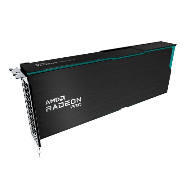 Die AMD Radeon PRO V620 ist eine passiv gekühlte Doppelslotkarte mit 300 Watt maximaler Leistungsaufnahme. (AMD)
