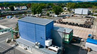 Caphenias Plasma-Boudouard-Reaktor im Industriepark Frankfurt-Höchst (Bild: Siemens)